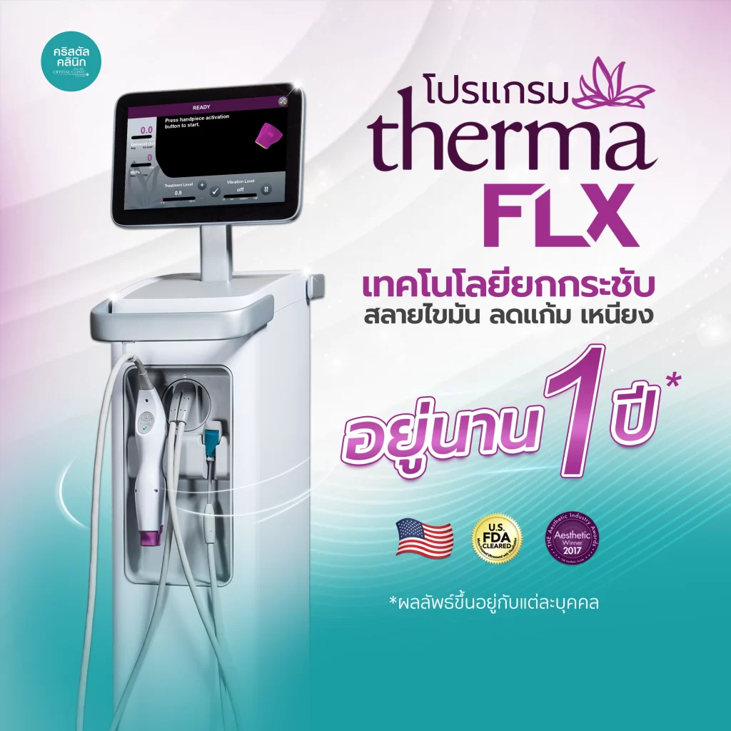 Thermage FLX เทคโนโลยียกกระชับ คริสตัลคลินิก มหาสารคาม