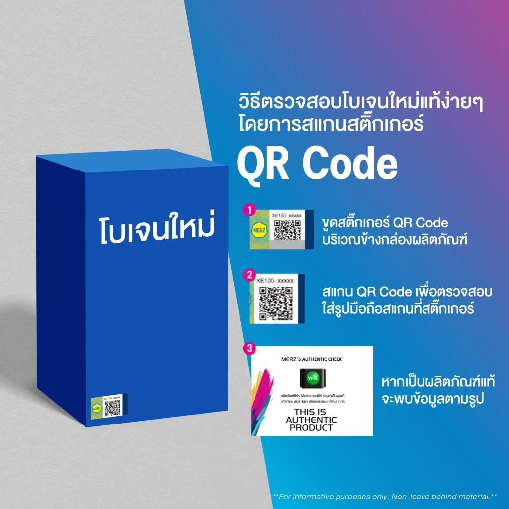 วิธีตรวจสอบ Xeomin โบเจนใหม่แท้ วิธีตรวจสอบ Xeomin โบเจนใหม่แท้