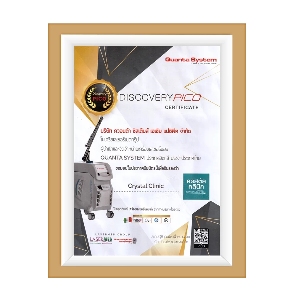 Certificate Discovery Pico Derm CrystalClinic Certificate Discovery Pico Derm CrystalClinic