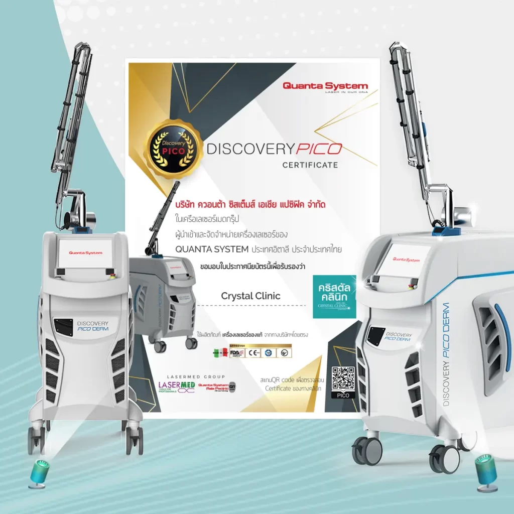 คืนผิวเรียบเนียนใส ไร้ริ้วรอย ด้วยพิโค่เลเซอร์ Discovery Pico Derm Laser เลเซอร์ที่วงการแพทย์ผิวหนังและความงามทั่วโลกยอมรับ