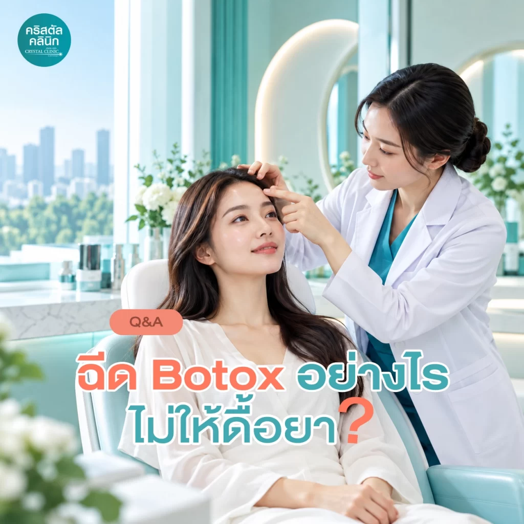 ฉีด Botox อย่างไร ไม่ให้ดื้อยา