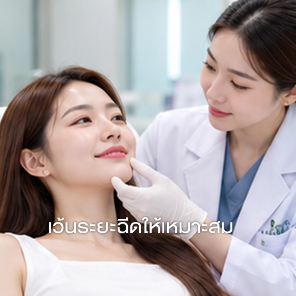 เว้นระยะฉีดให้เหมาะสม